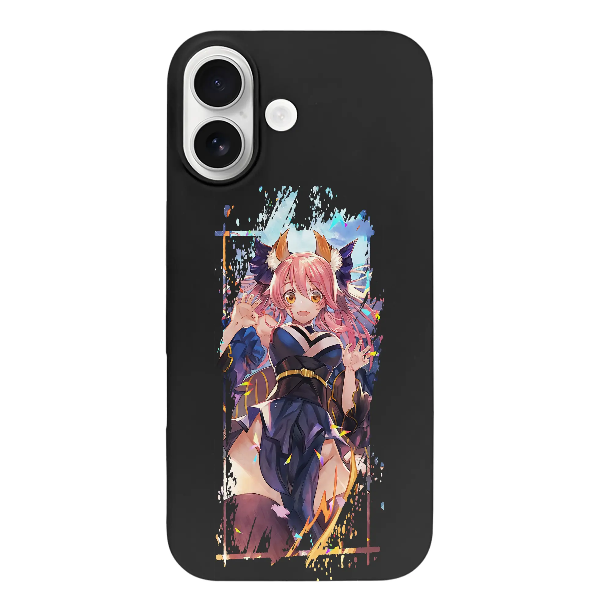FGO グッズ,玉藻の前 - iPhone 17 シリーズ シリコンケース 薄型 耐衝撃 指紋防止 ソフトタッチカバー 精密フィット 傷防止 保護ケース iPhone 17/17 Air/17 Pro/17 Pro Max 対応